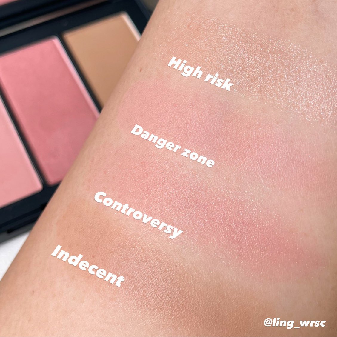 FULL DIMENSION CHEEK PALETTE I (pink edition)