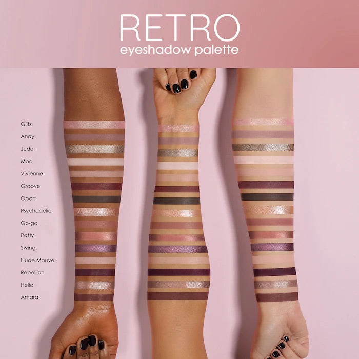 Retro eyeshadow palette