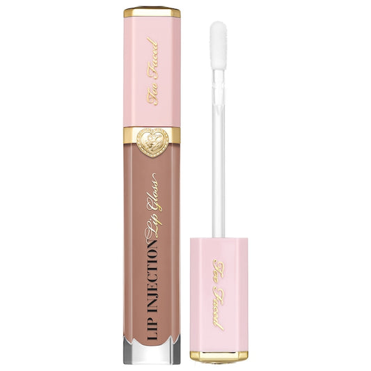 Lip Injection Power Plumping Hydrating Lip Gloss-Soulmate - cool beige