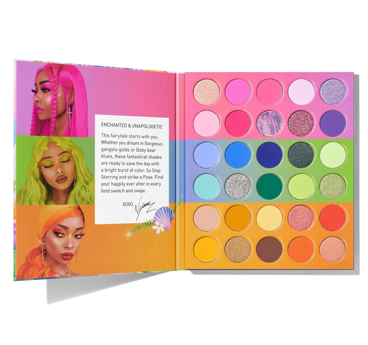 MORPHE X nyane ARTISTRY PALETTE