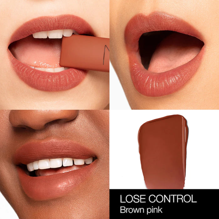 Air Matte Liquid Lipstick-Lose Control - brown pink