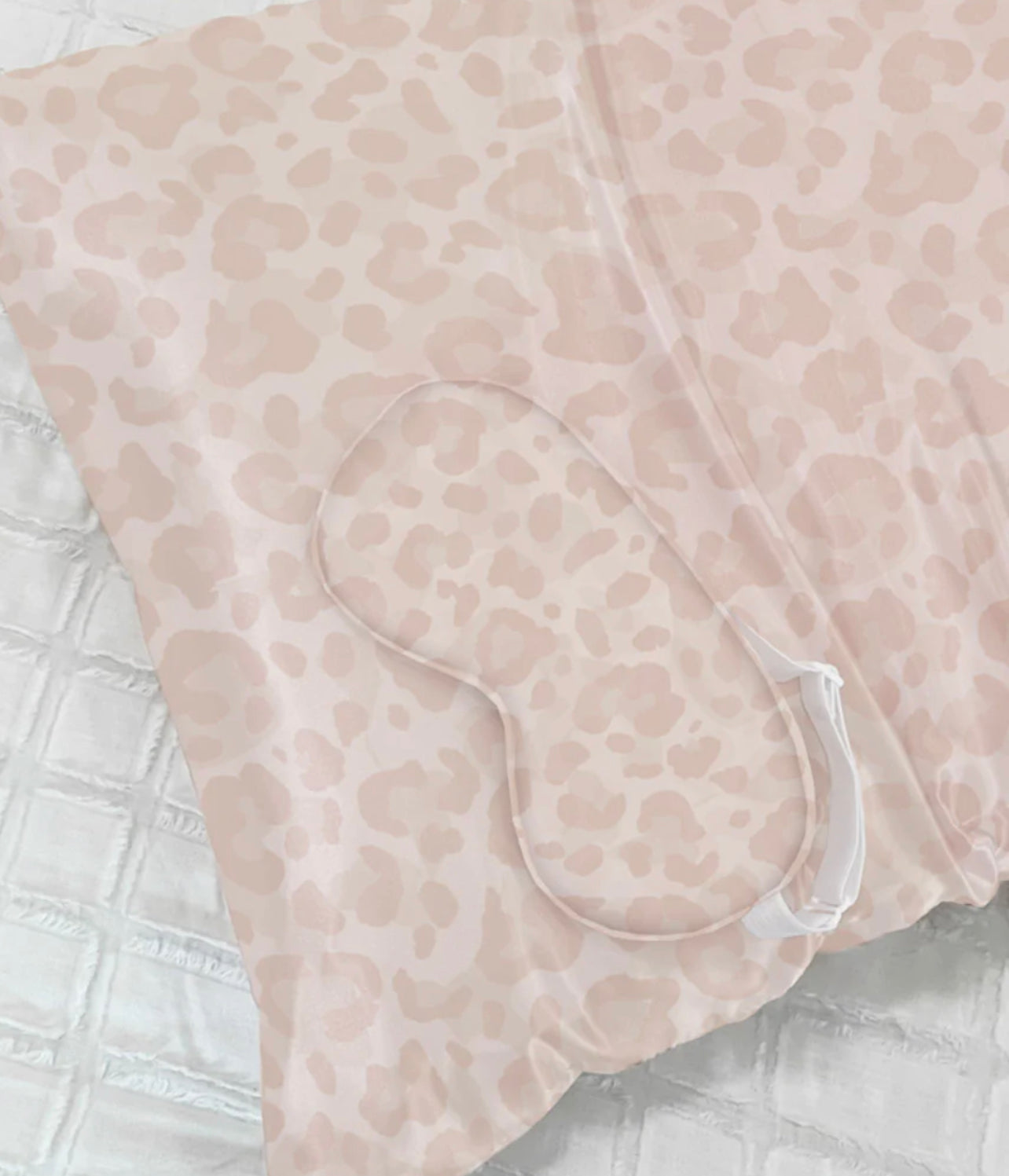 LEOPARD PRINT SATIN SLEEP SET