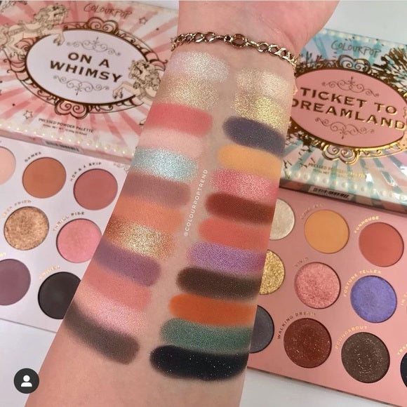 On a whimpsy eyeshadow