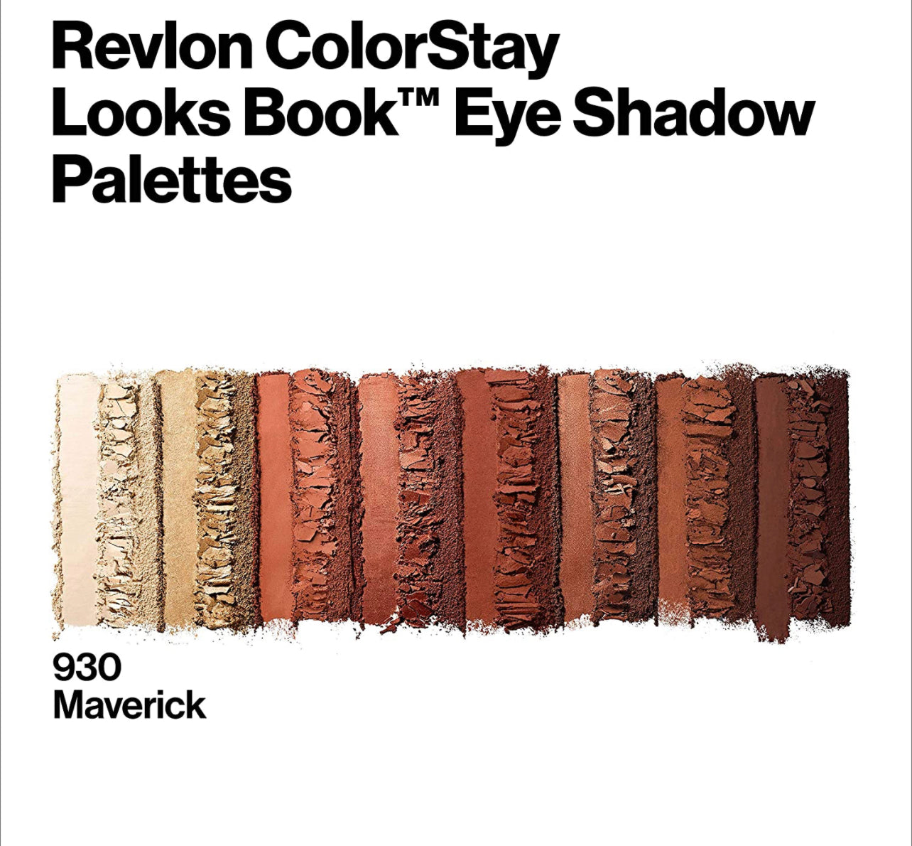 Revlon, ColorStay Looks Book Eye Makeup, Highly Pigmented in Blendable Matte & Metallic Finishes, 930 Maverick, 0.21 Oz