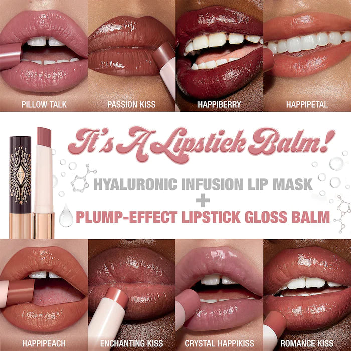 Hyaluronic Happikiss Lipstick Balm- Choose your fav!