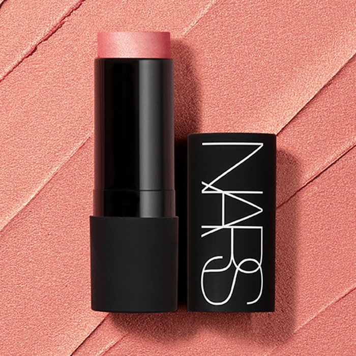 The Multiple Cream Blush, Lip and Eye Stick-Orgasm - sheer peachy pink with golden shimmer