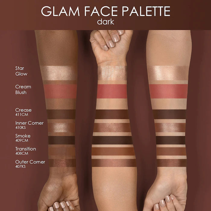 Glam Face & Eye Palette-Dark