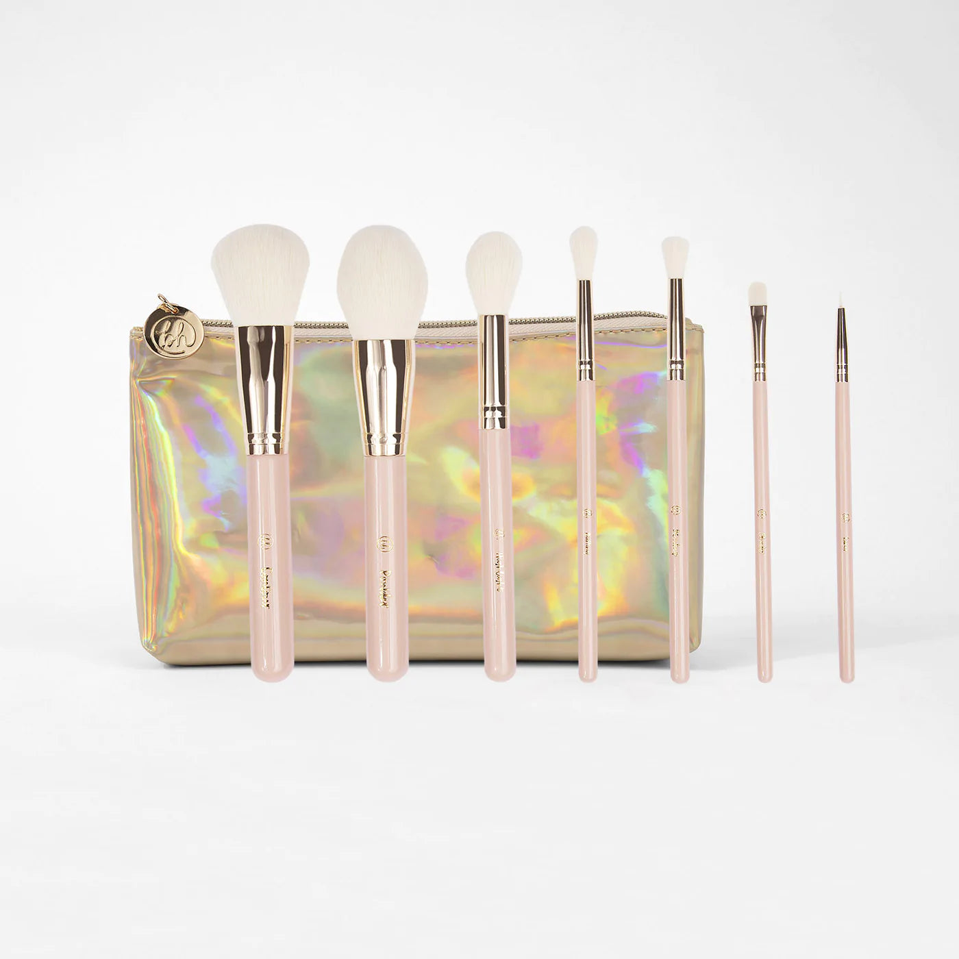 Travel Series 7 Piece Face & Eye Brush Set with Bag