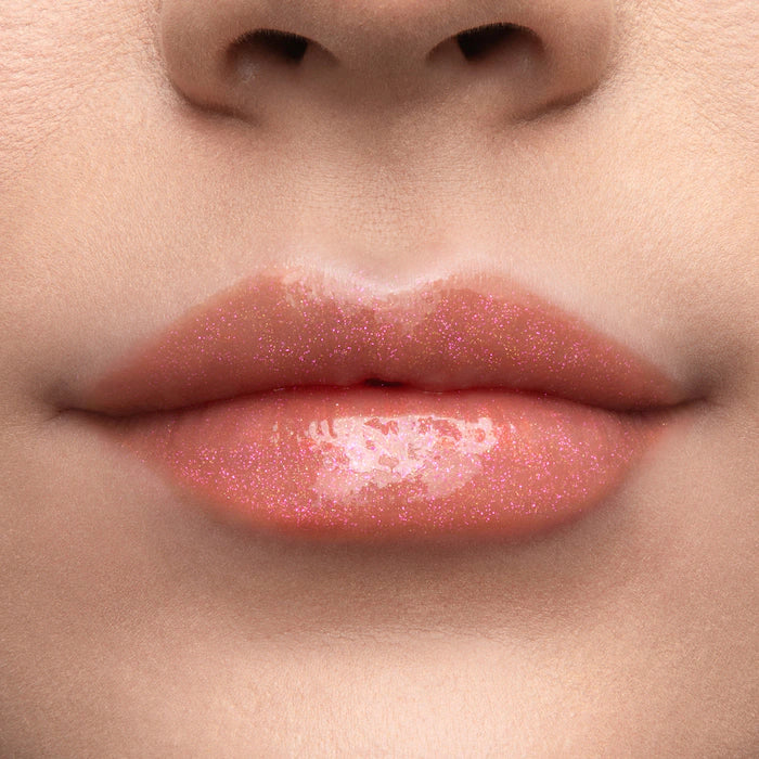 Lip Injection Power Plumping Lip Gloss -The Bigger The Hoops - warm nude w sparkle