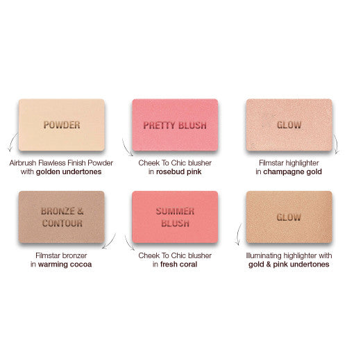 GLOWING, PRETTY SKIN PALETTE FACE PALETTE