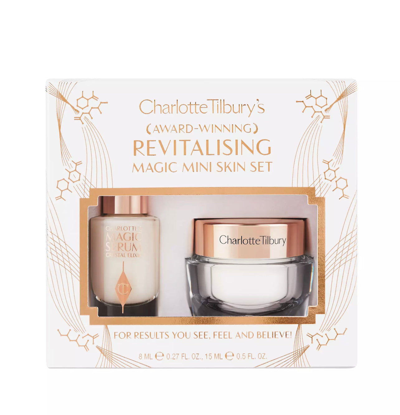 NEW! CHARLOTTE TILBURY'S REVITALISING MAGIC MINI SKIN SET