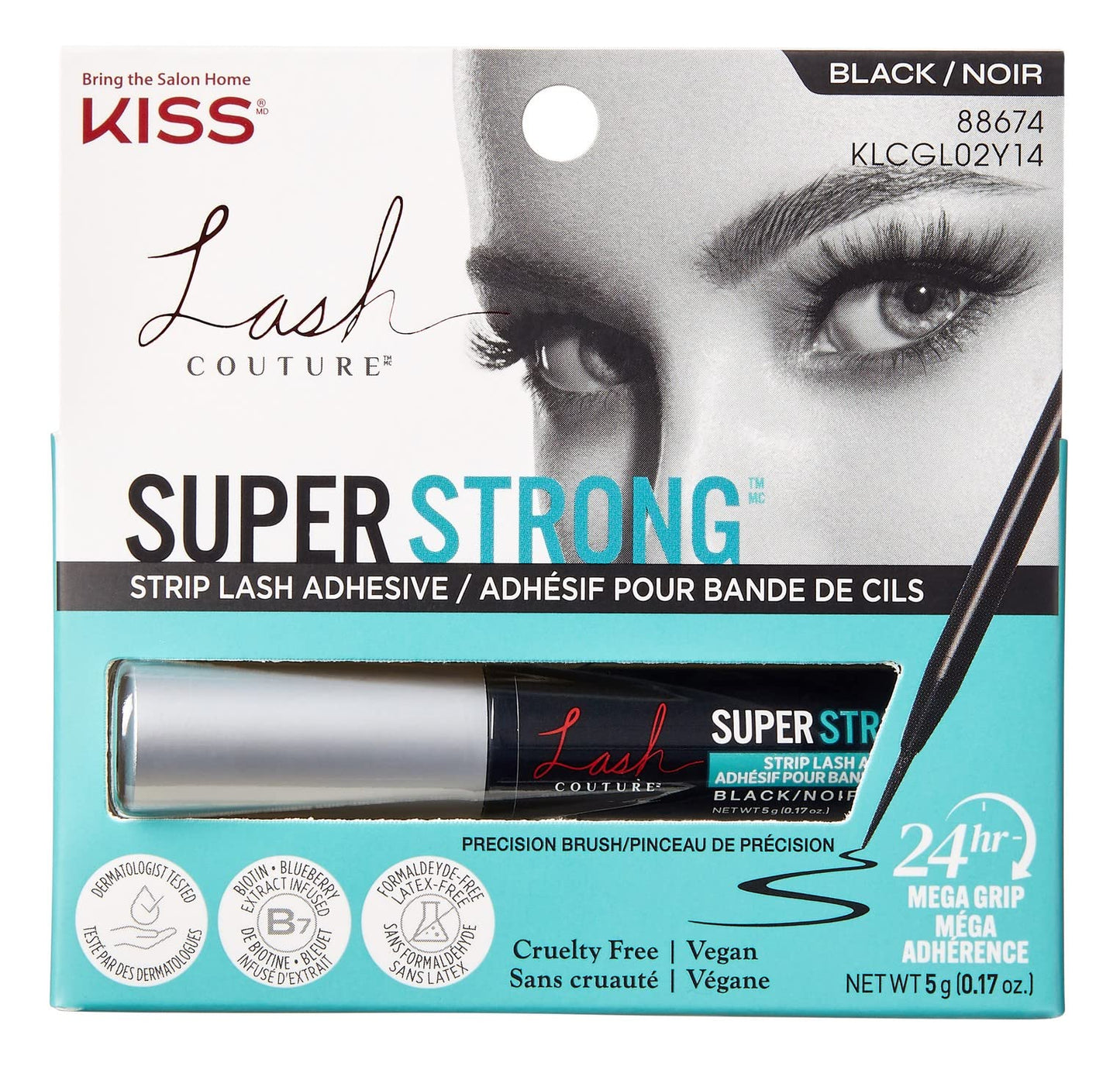 Kiss lash couture super strong glue