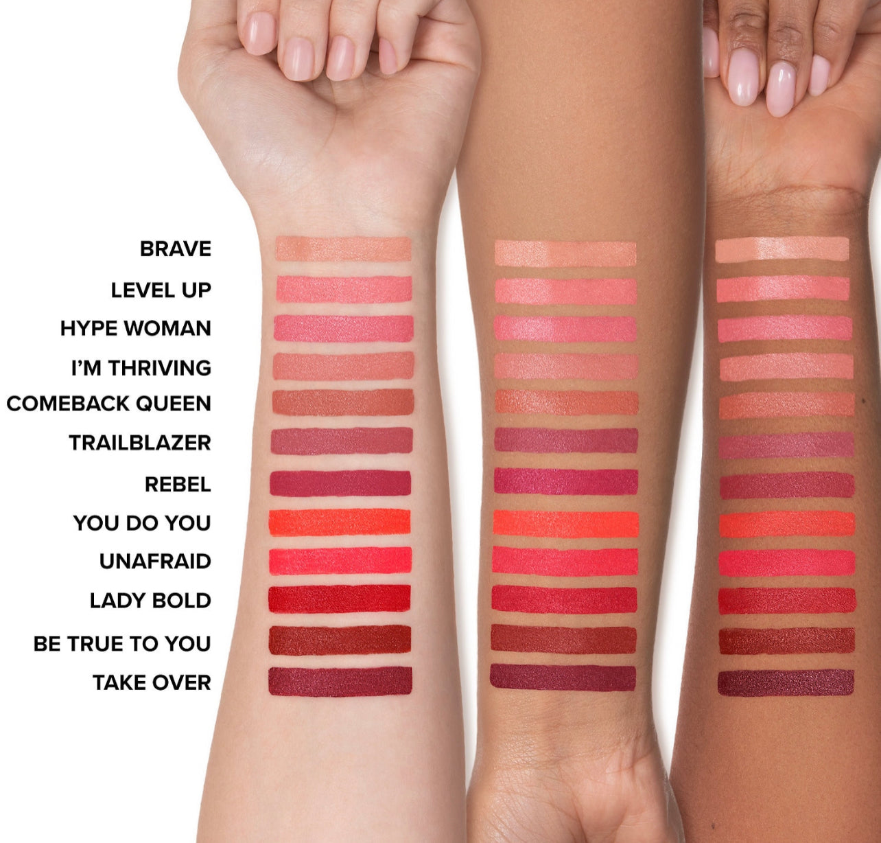 Lady bold lipstick : Iβm thriving