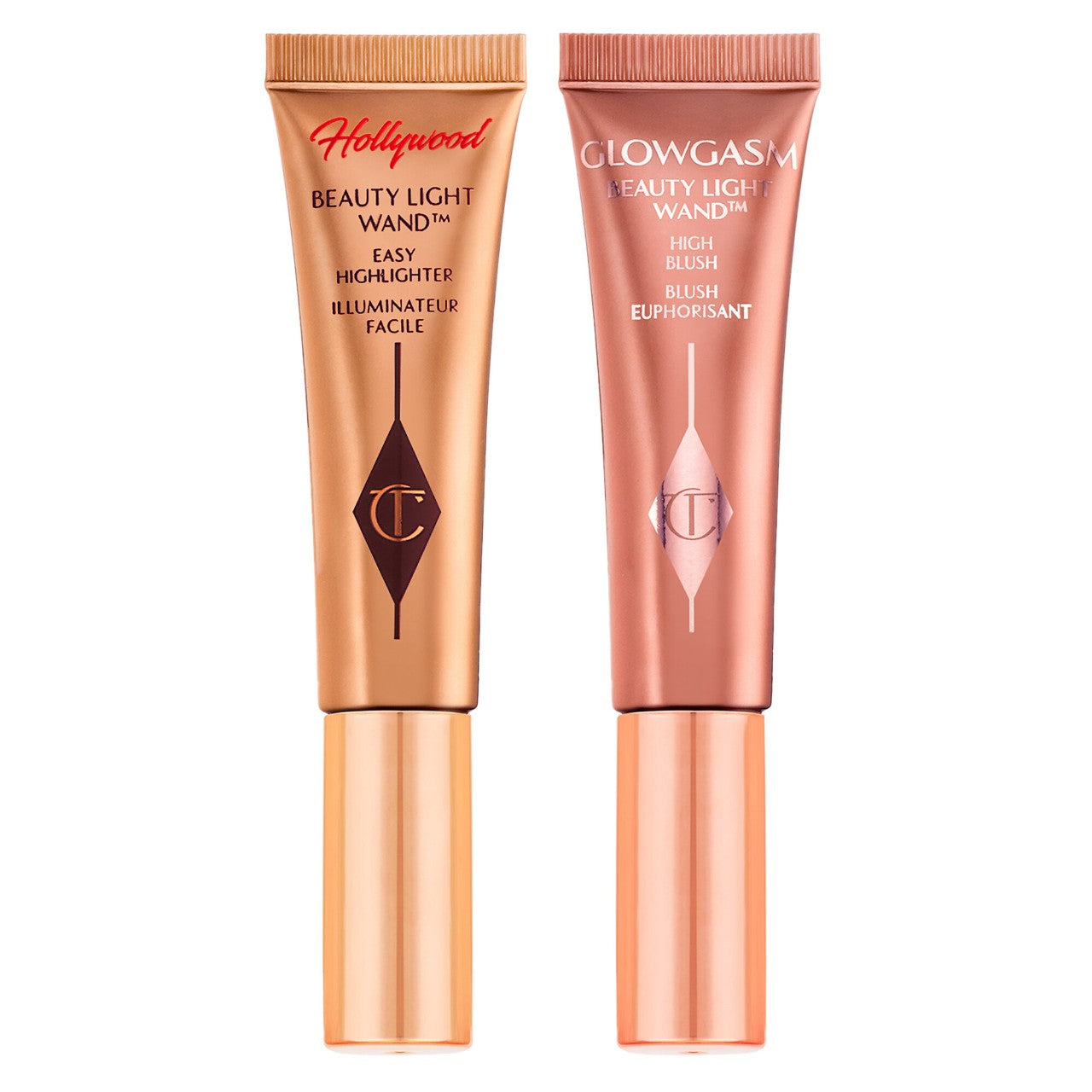 Mini Beauty Highlighter Wand Duo Set