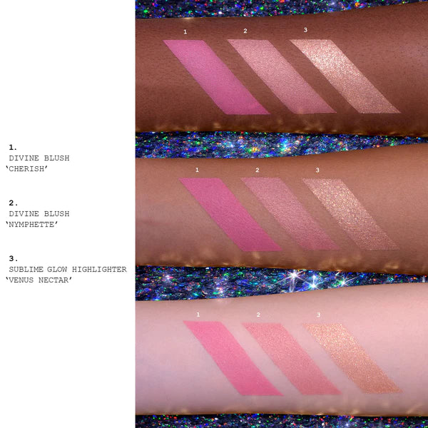 Pat McGrath Labs x Bridgerton Divine Blush + Glow Trio limited-edition palette 9.3g