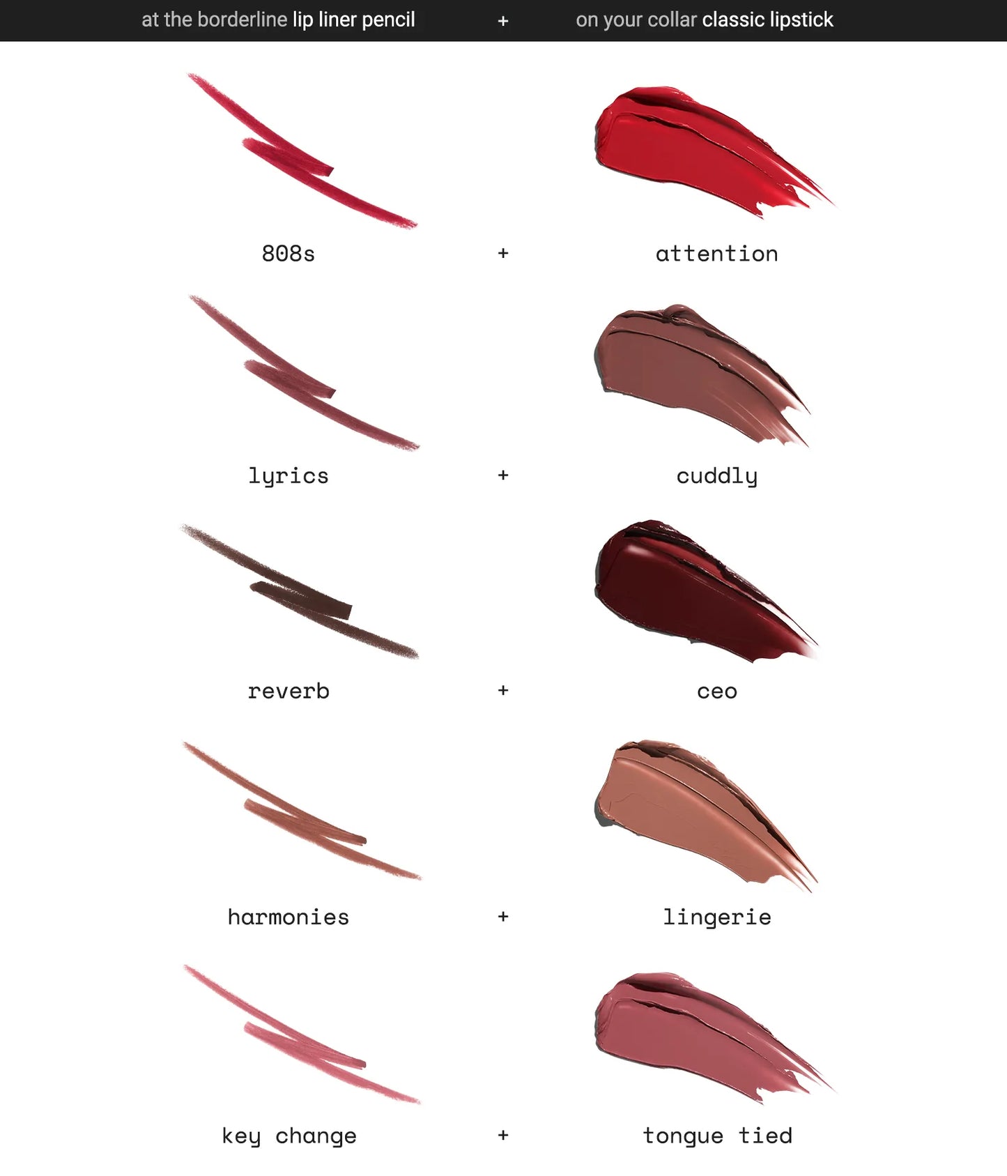 lip liner pencil - Choose your fav ( multiple shades available)