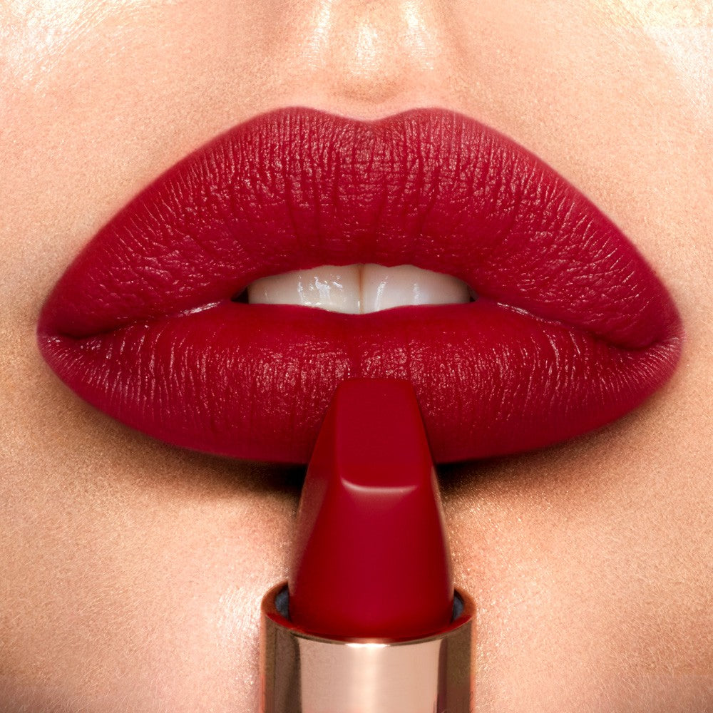 Matte Revolution Lipstick-Red Carpet Red - ruby red