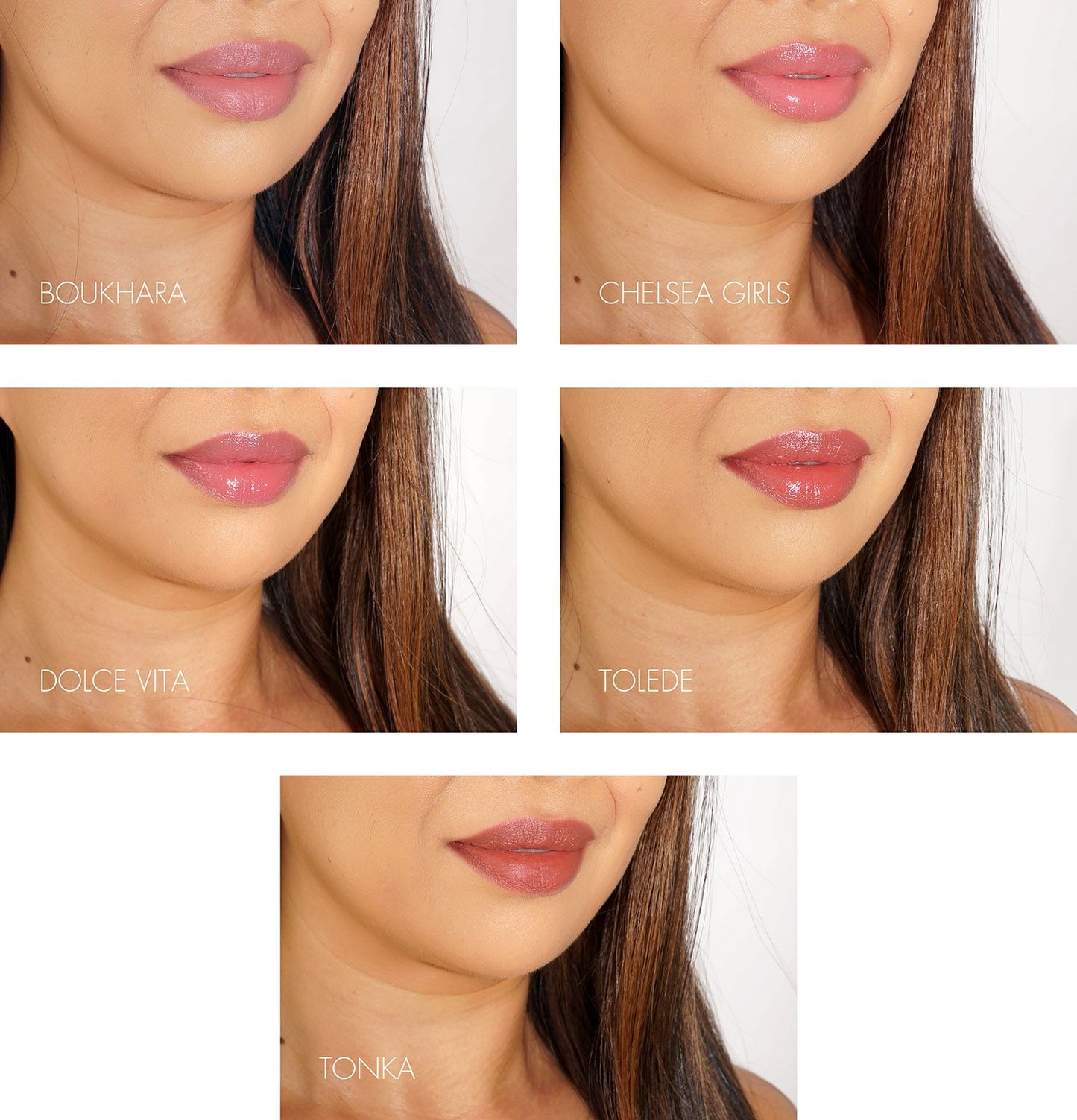 Tonka lipstick- rose brown - matte