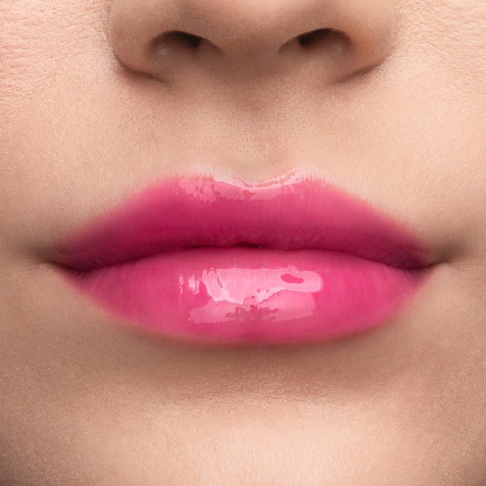 Lip Injection Power Plumping Hydrating Lip Gloss-People Pleaser - vivid warm fuschia
