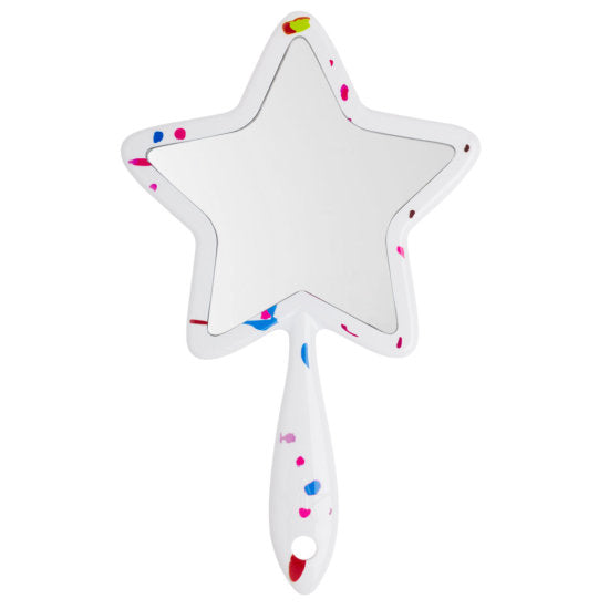 WHITE JAWBREAKER HAND MIRROR
