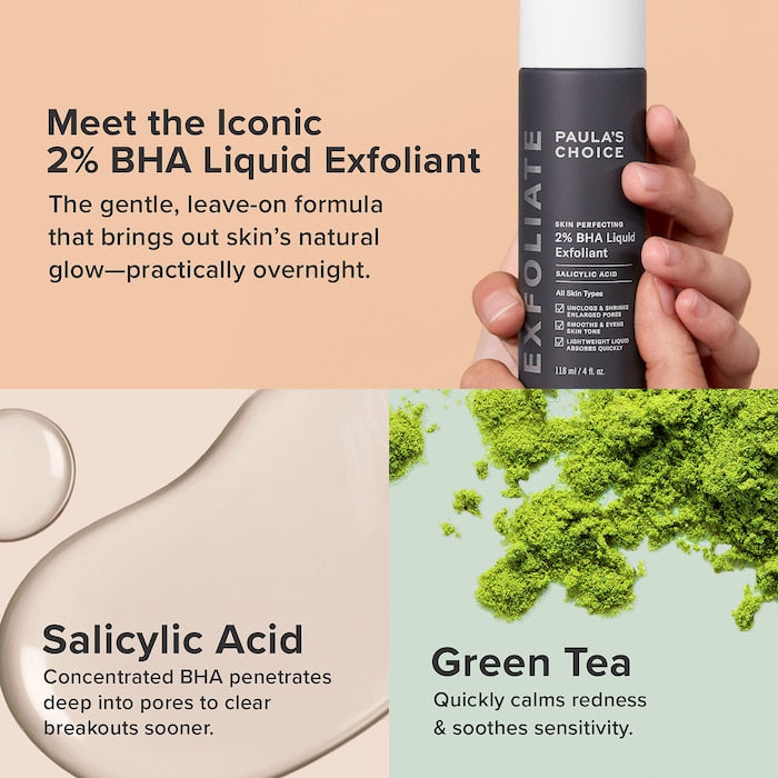 Skin Perfecting 2% BHA Liquid Exfoliant - 4oz / 118ml