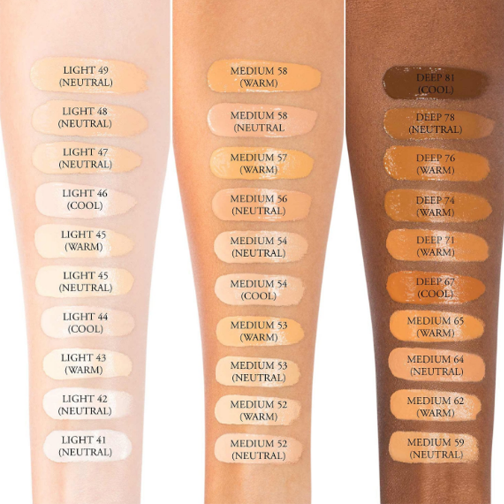 Lock it foundation- 45 Light : Neutral undertone - light beige with neutral undertone