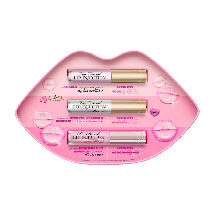 Lip Injection Plump Challenge Instant & Long-Term Lip Plumper Set