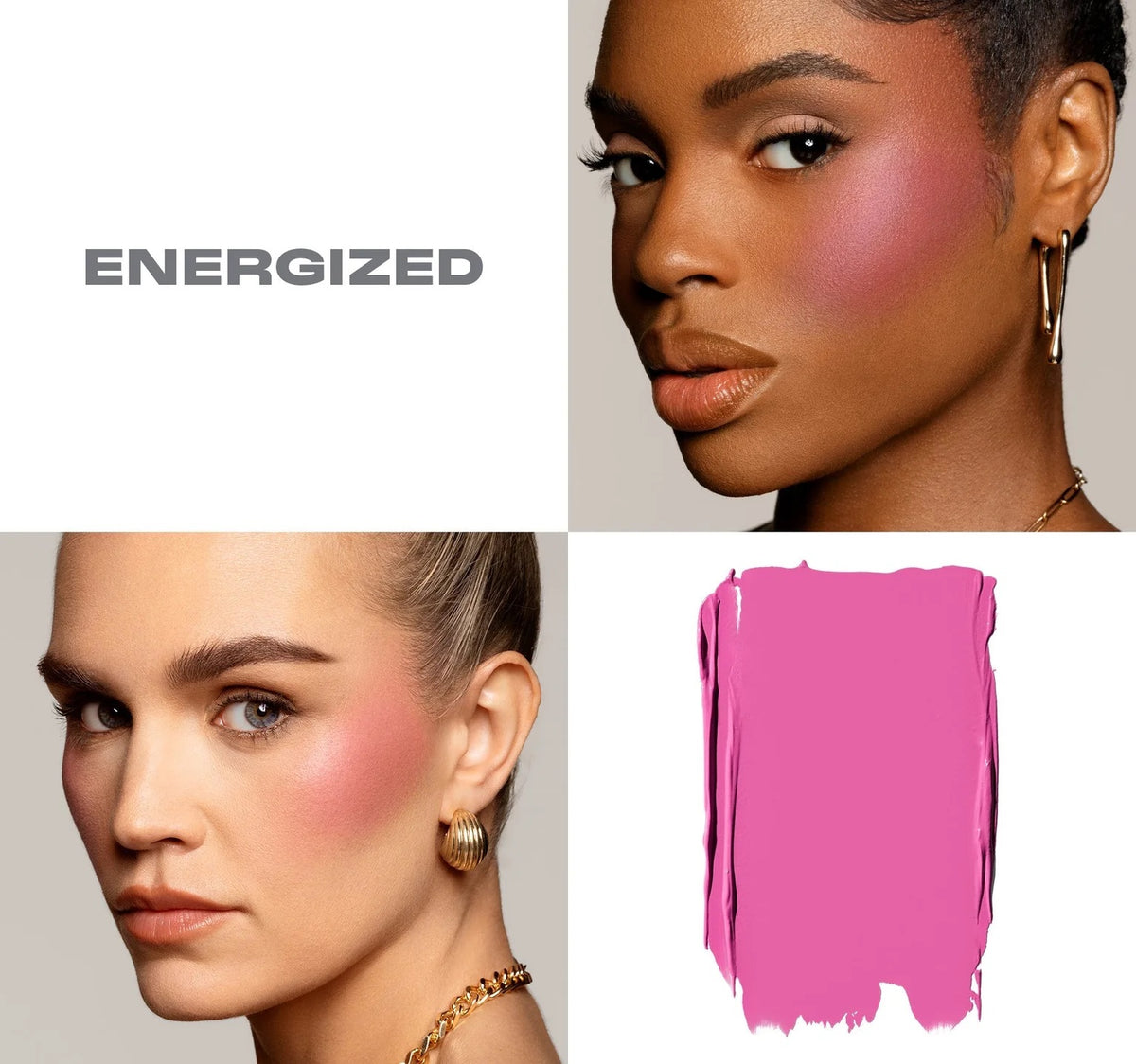 HUEPHORIC RUSH 3-IN-1 SILK BLUSH - Energized (lavender)