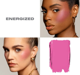 HUEPHORIC RUSH 3-IN-1 SILK BLUSH - Energized (lavender)