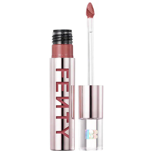 Fenty Icon Velvet Liquid Lipstick-Fashion Fiend - warm rose nude