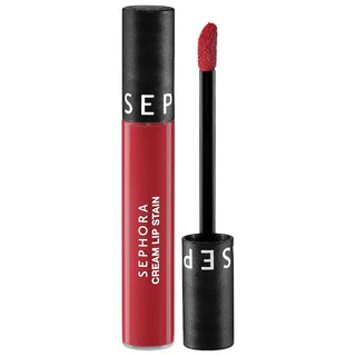 Cream Lip Stain 10HR Liquid Lipstick-127 Frozen Pomegranate - matte berry red