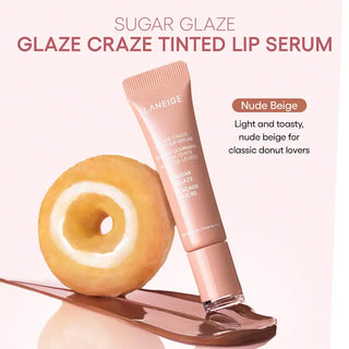 Glaze Craze Tinted Polypeptide Lip Serum-Sugar Glaze - Nude Beige