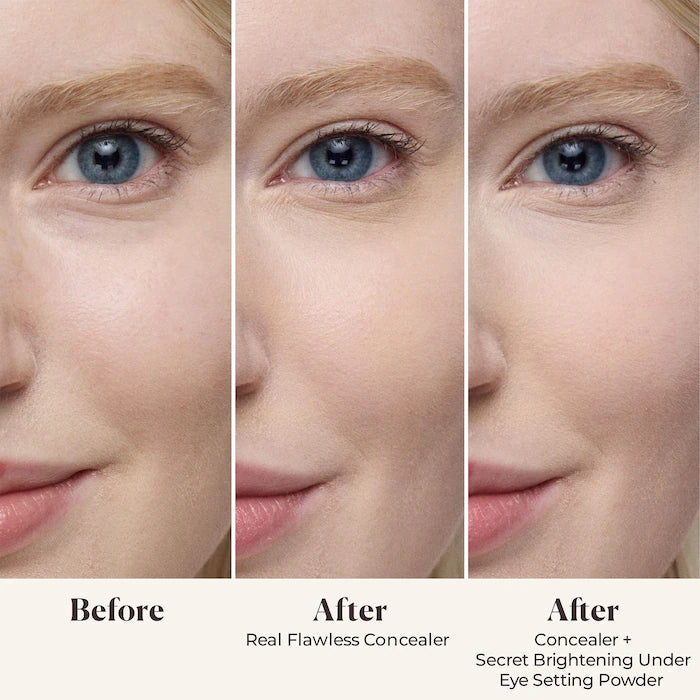 Secret Brightening Color Correcting Longwear Under Eye Setting Powder