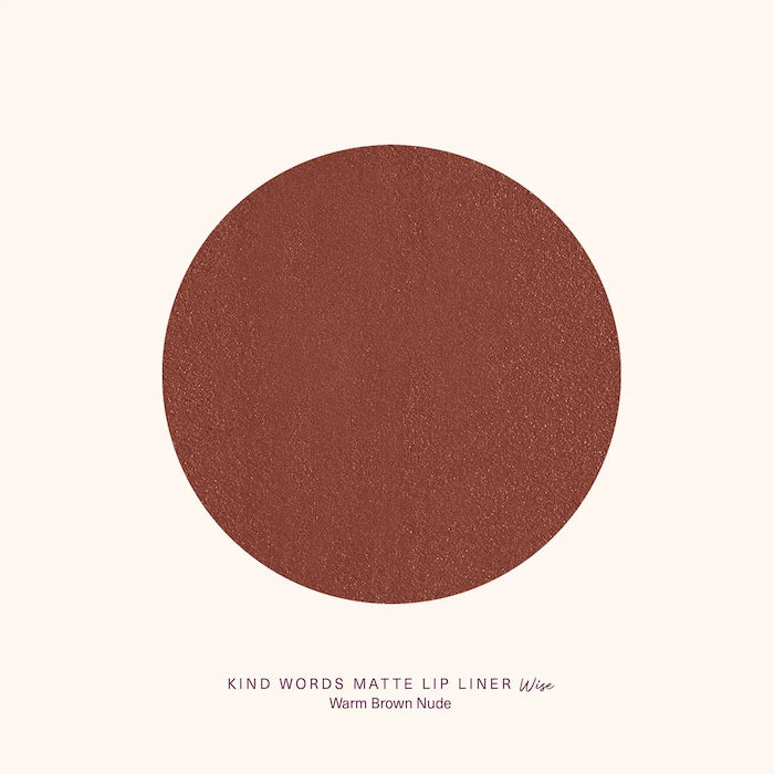 Kind Words Lip Liner-Wise - warm brown nude
