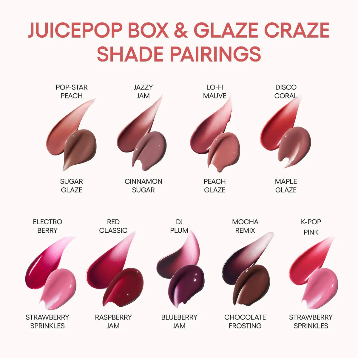JuicePop Box Hydrating & Lightweight Oil Lip Tint - MOCHA REMIX