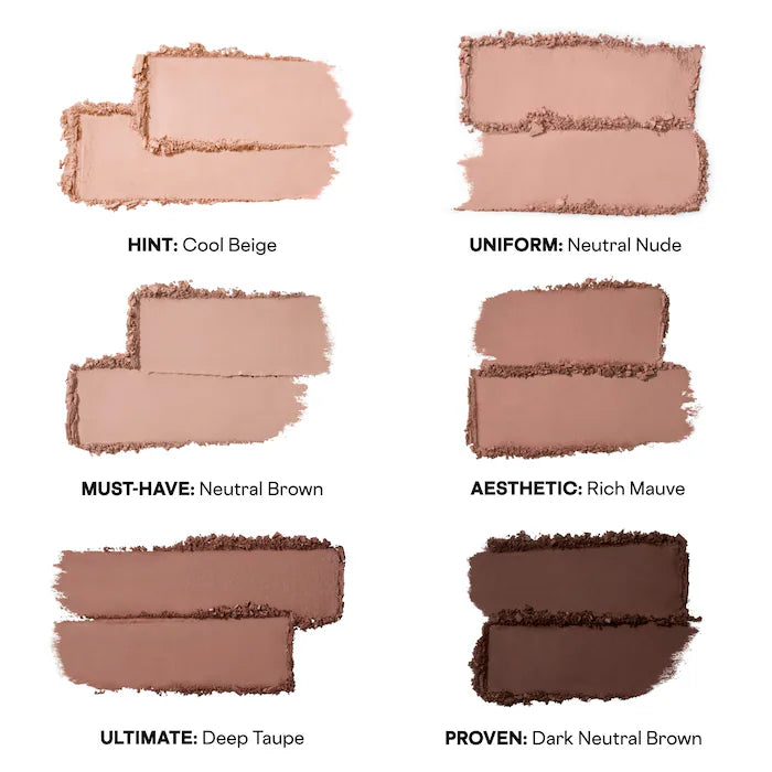 Major Dimension Essential Artistry Edit Eyeshadow Palette-Cool Taupe