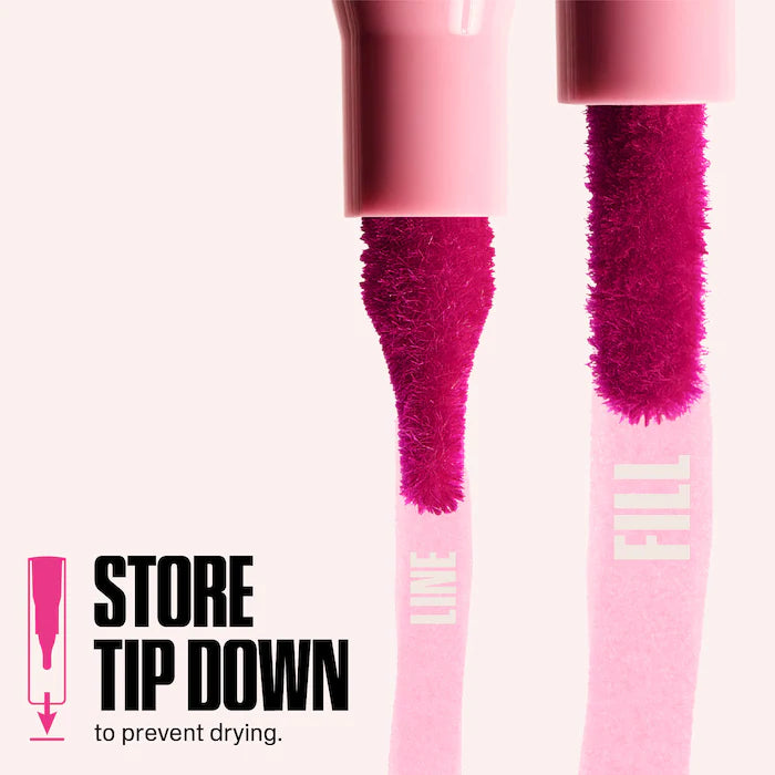 Lip Contour Lip Stain for 12-Hour Wear-Soft Nude - neutral brown