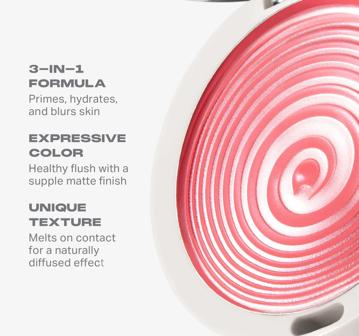 HUEPHORIC RUSH 3-IN-1 SILK BLUSH - Hypnotized (rose terracotta)