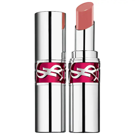 YSL Candy Glaze Lip Gloss Stick-15 Showcasing Nude - sheer nude