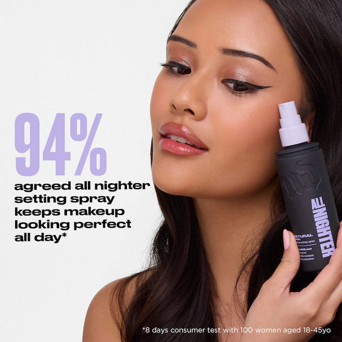 All Nighter Waterproof Natural Finish Setting Spray with 24HR Wear