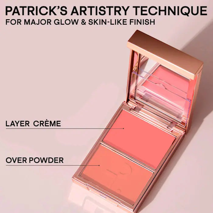 Major Headlines Double-Take Crème & Powder Blush Duo-Soft Launch - neutral soft coral (NEW)