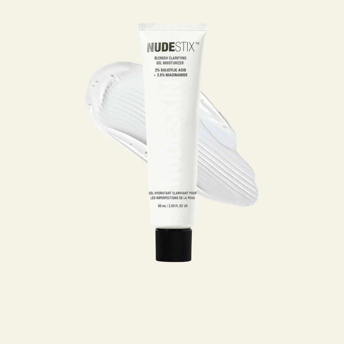 Blemish Clarifying Gel Moisturizer
2% SALICYLIC ACID + 2.5% NIACINAMIDE