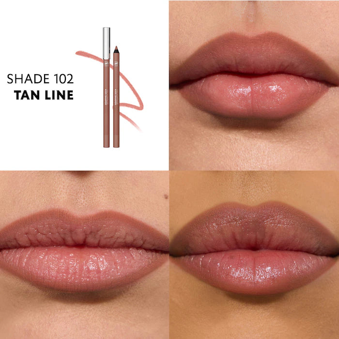 Kiss Shaper Long-Lasting Sculpting Lip Liner-102 TAN LINE - warm brown nude