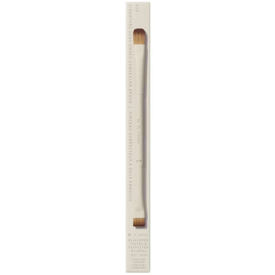 MORPHE X ARIEL A19 DUAL-ENDED CONCEALER BRUSH