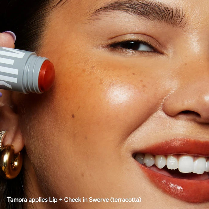 Lip + Cheek Non-Comedogenic Cream Blush Stick-Swerve - terracotta