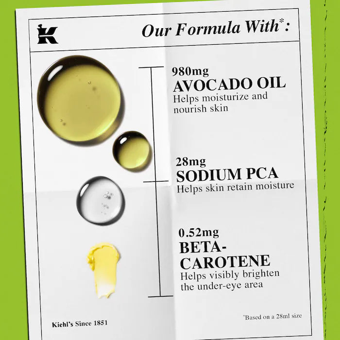 Avocado Eye Cream for Brightening & Depuffing 14g