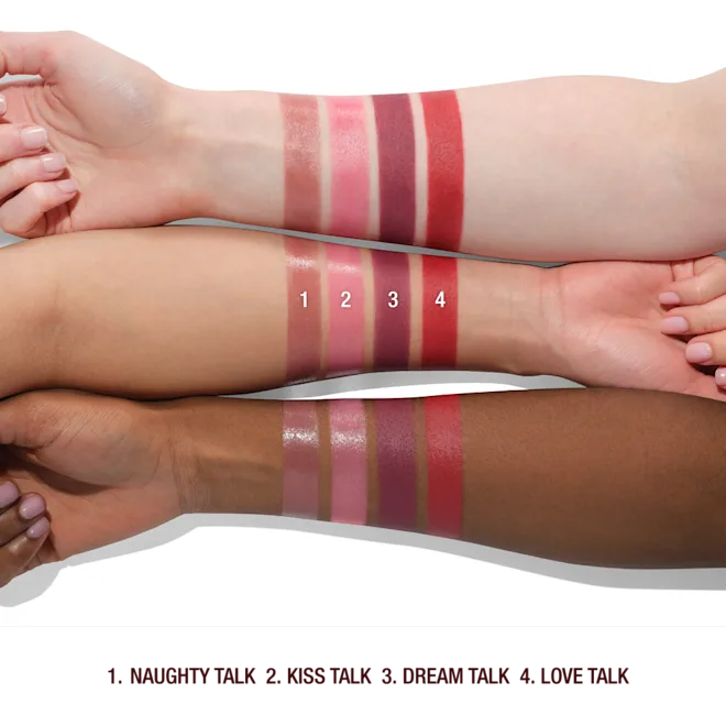 PILLOW TALK LOVE EFFECT LIPSTICK
K.I.S.S.I.N.G - NAUGHTY TALK