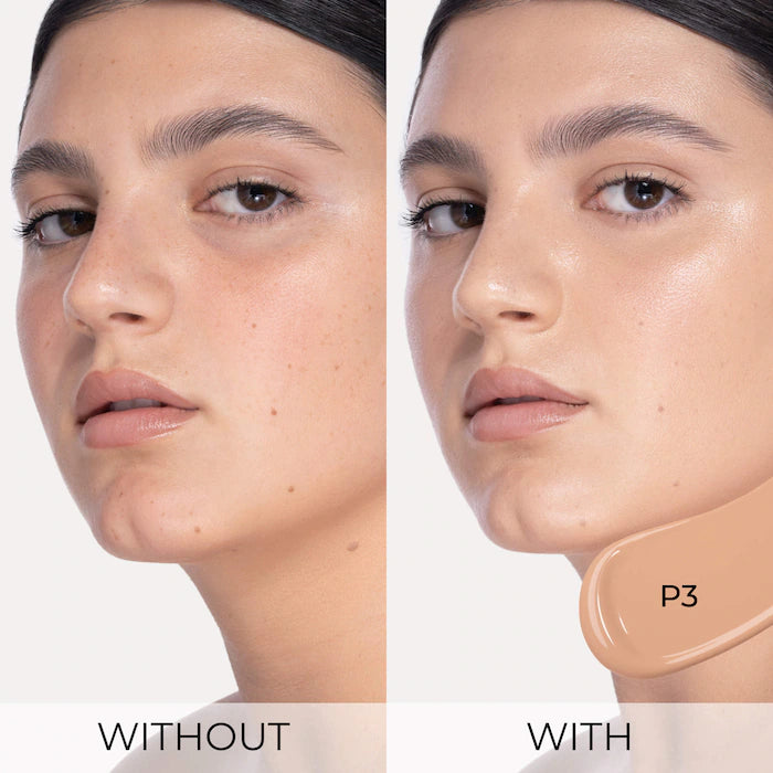 Hy-Glam Foundation Hydrating & Blurring Luminous Longwear Serum Foundation-P3 - light peach