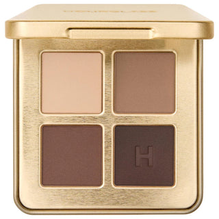 Curator™ Eyeshadow Palettes-Minimalist - matte neutral beige, matte muted taupe beige, matte charcoal brown, matte deep brown