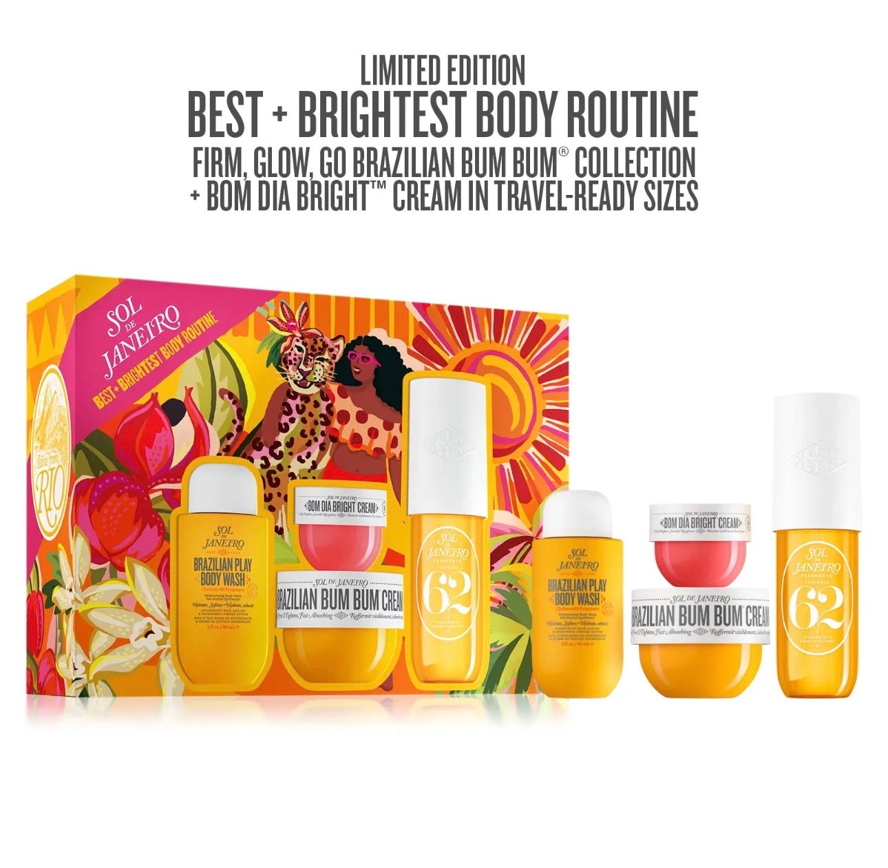 Sol de Janeiro Limited Edition Best + Brightest Body Routine